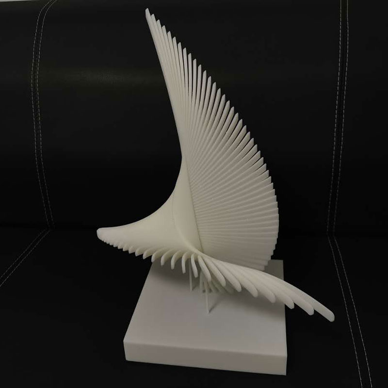 大鹏展翅雕塑模型3D打印